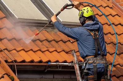 Démoussage et hydrofuge de toiture à Bajamont